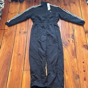 Adidas Black Full-Length Jumpsuit